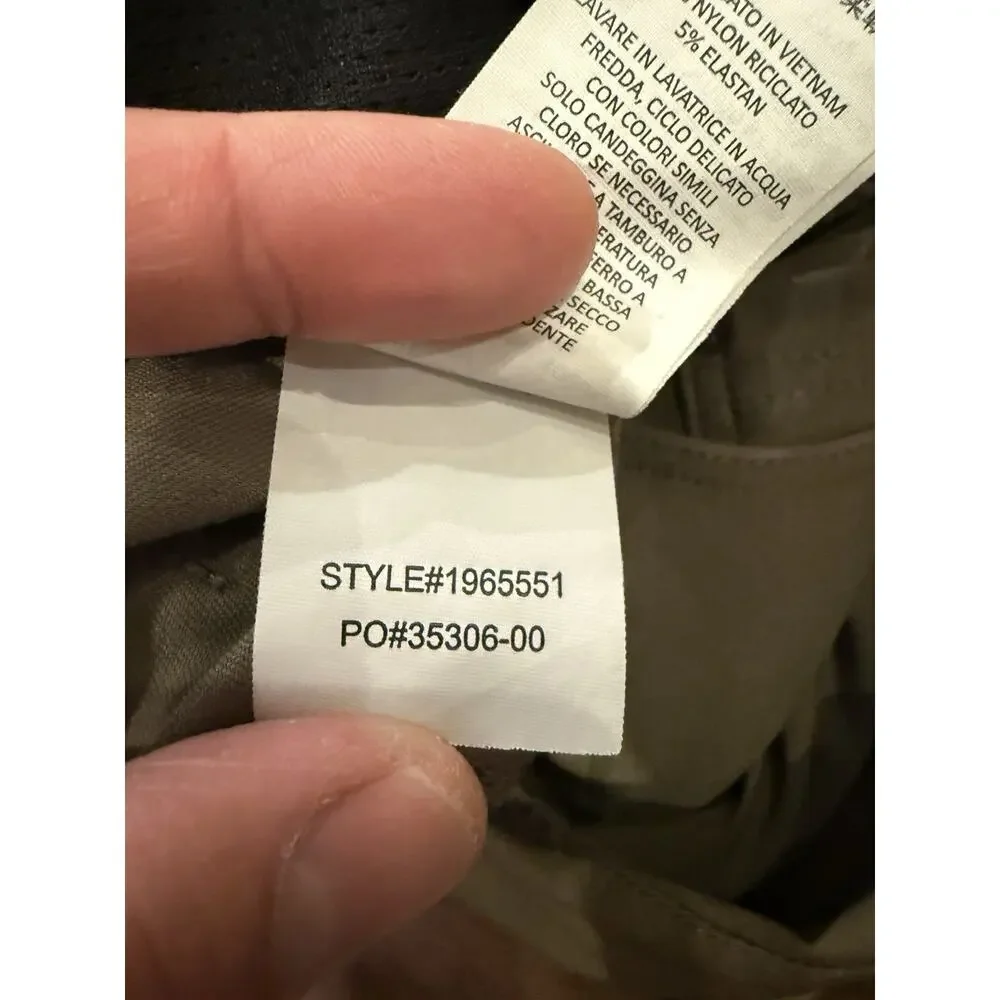 prAna Mens Brown Slim Fit 5 Pocket Straight Pants Size 33x32 Style# 1965551
